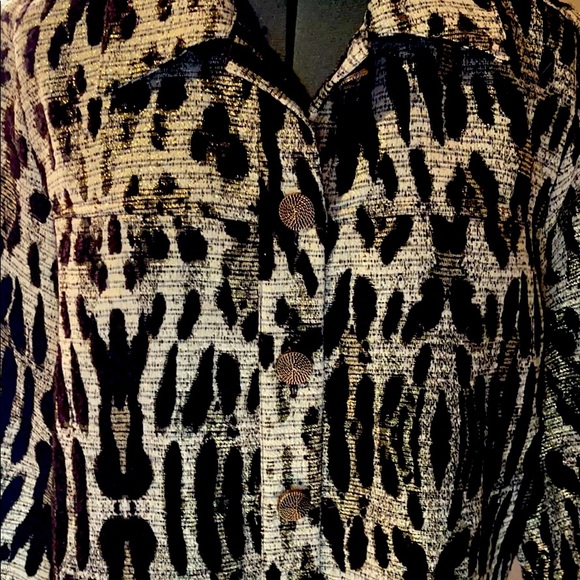 Metallic leopard jacket - Picture 3 of 5